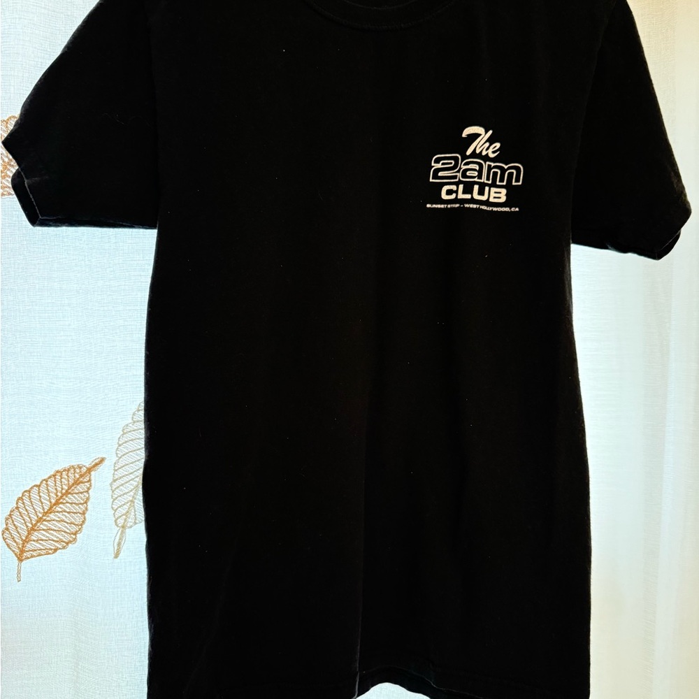 The 2am Club Black Graphic Tee